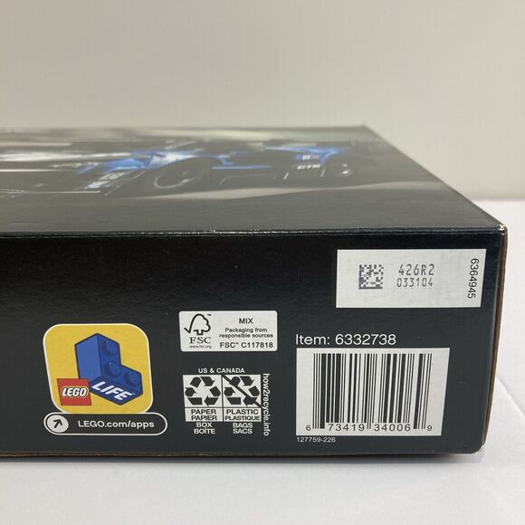 LEGO Technic McLaren‎ Senna GTR 42123 Model Building Kit (830 Pieces) NEW - Picture 9 of 11